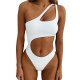 Women jumpsuit hollow padded bra bikini beach