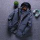 Men's Hiking Jacket Winter Outdoor Patchwork Waterproof Windproof Breathable Warm Jacket Top Rock Climbing Camping / Hiking / Ca