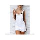 Fashion women casual sleeveless bandage shorts and suspenders Carpenter overall