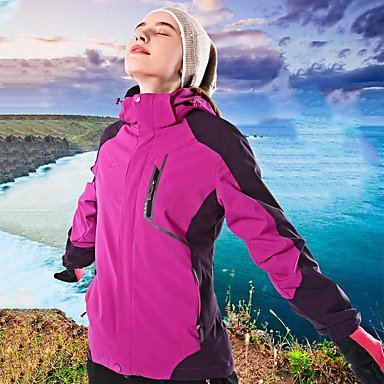 Women's Hiking Triad Jacket Winter Outdoor Waterproof Windproof Breathable Waterproof Triad Jacket Winter Jacket Waterproof Camp