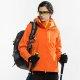 Ladies Hiking Down Jacket Three-in-One Jacket Winter Outdoor Warm / Warm Waterproof Windproof UV Protection Winter Jacket Snowbo