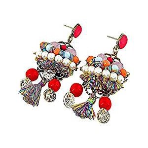 Indian women retro ethnic style retro fashion earrings